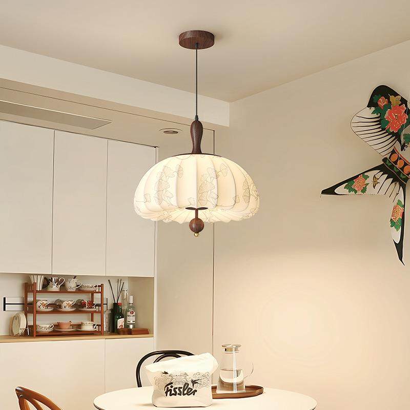 宋代学法奶复古布艺餐厅卧油室楼梯创式艺设计师吊灯智美82能护眼,家装灯饰光源,智能吊灯,淘宝优惠券,粉丝福利购,淘宝优惠卷