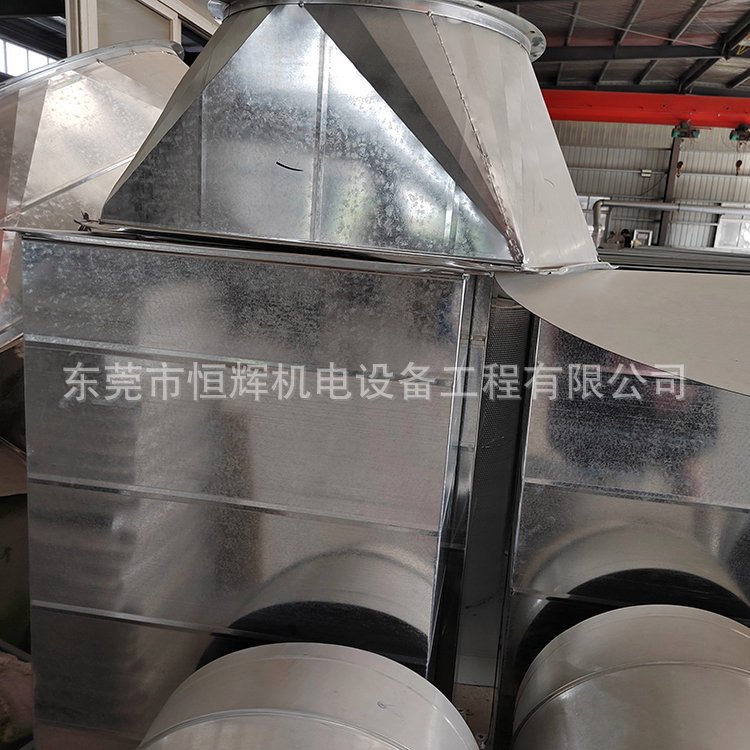 东莞石龙通风管道 螺旋风管 不锈钢风管 废气除尘风管
