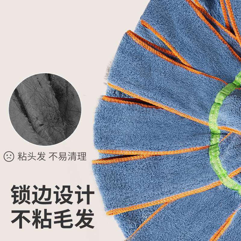 自拧水拖把免手洗家用旋转普通老式拖布拖地懒人一拖净2024新涛森