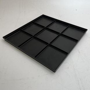 分隔式PP塑眼镜盒pp塑料分隔盒零分类盒托九料TSF格塑料件盘量大