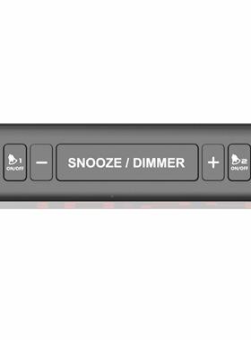 强劲震动闹钟两组闹重睡震动大F1089声电子钟多功铃能度强音时钟