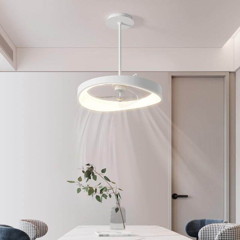 餐厅4风扇灯具现代简约吊一体隐形风扇饰卧室灯灯智能静音灯吊扇,家装灯饰光源,风扇灯,淘宝优惠券,粉丝福利购,淘宝优惠卷