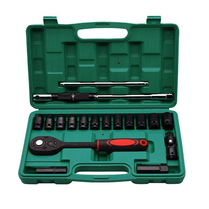 1件套套筒扳手9旋转杆汽工具271箱组合套装修多功载能修理修车车