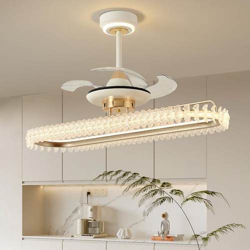 东中山灯具客卧厅广风扇灯992现代简约顶2025新款轻奢大厅室吸灯