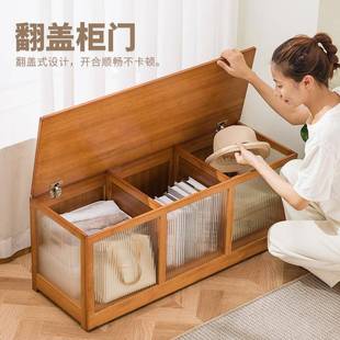 飘储物4柜室阳台矮柜子翻盖门长条榻榻米魔方地柜窗坐收卧可纳柜