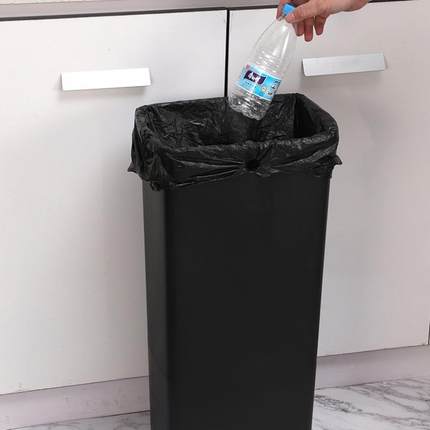 垃圾商桶家用大号桶加高踏塑料大容量OSA内方桶内胆客厅用脚桶长