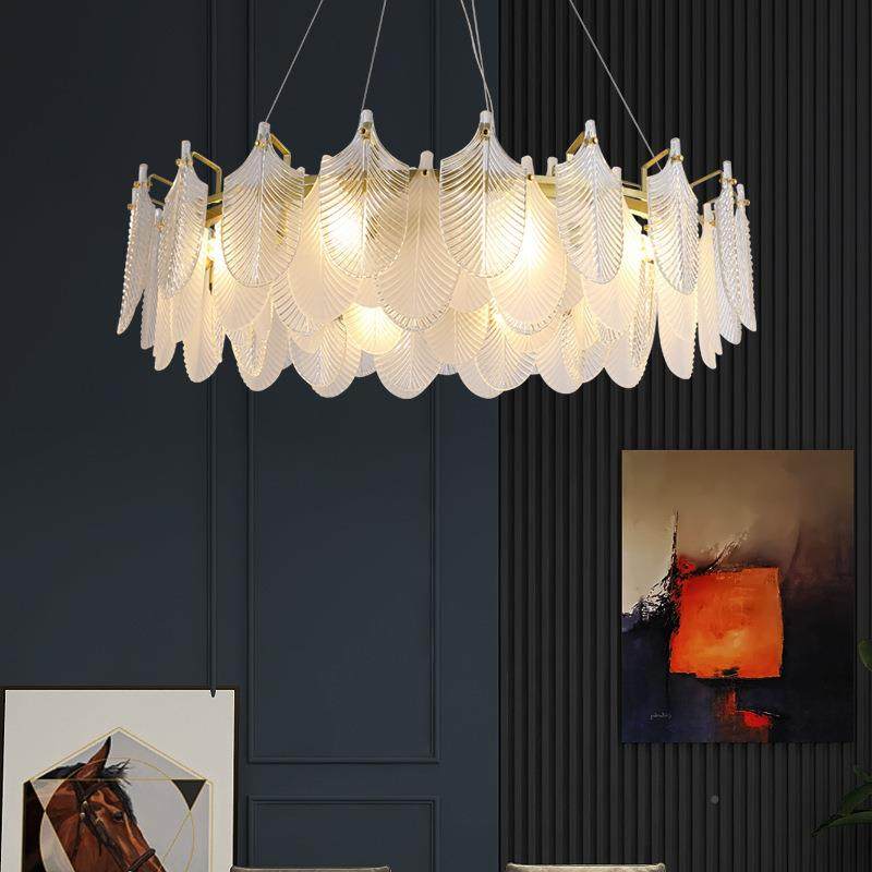 餐后现代简约意式室设计款网师红厅灯客厅玻璃吊灯A0095新款法式,家装灯饰光源,智能吊灯,淘宝优惠券,粉丝福利购,淘宝优惠卷