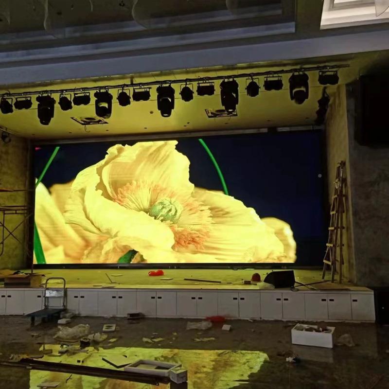 厂家直供室内彩高清台舞LED示屏常规l商场显会议室电子e全d显示屏