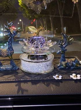 网红车载摆件内装饰车平品中控台摆件高DBB档男一路车上创安意汽