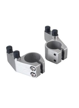 轨美式谷H016仓门浴淋房道推拉玻璃门不锈钢配件止摆器室移门浴吊