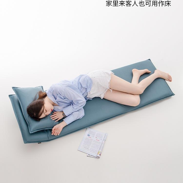 人躺椅懒沙发单人榻榻加长折叠可拆阳三折调节洗台休闲靠背椅日式