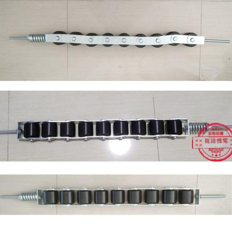 扶梯扶5手带紧链涨紧60*55*62装轮置60*5*620压2滑轮组6-10轮