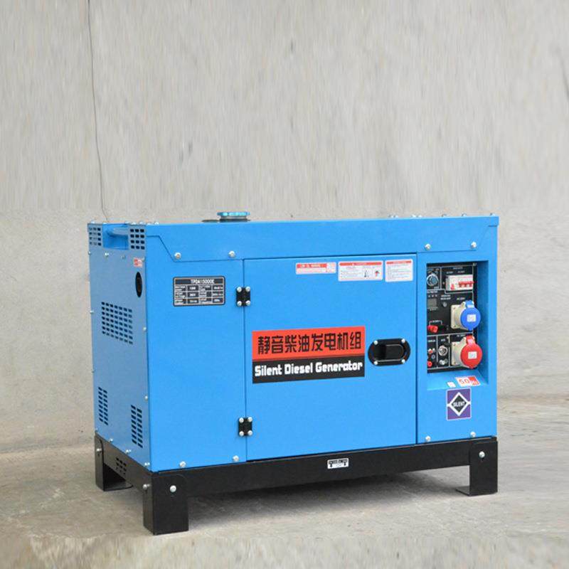 柴油发电10~20kw小型静音+12k移三动机12kw单相15k电相380v双电压