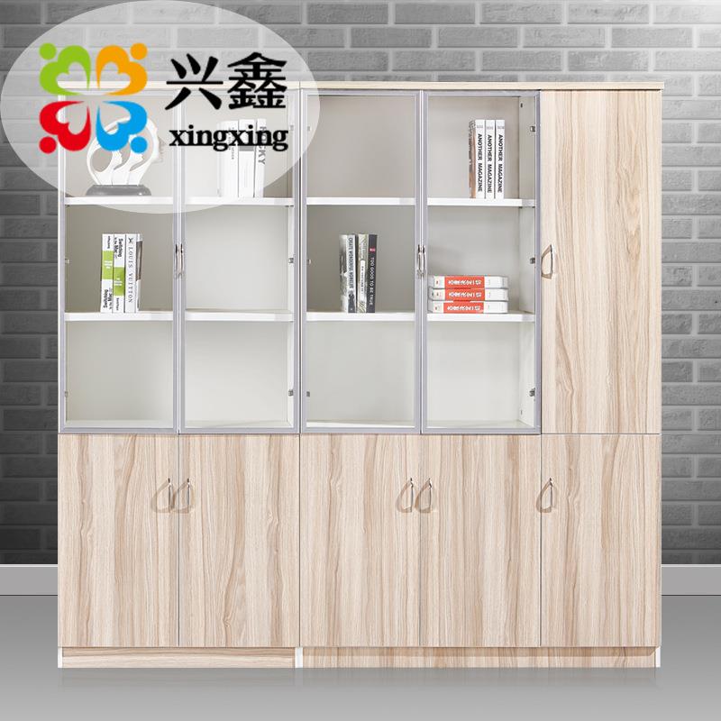 文件柜木质资料柜书柜架格子柜展示柜组合文件柜-0置办物公室隔断