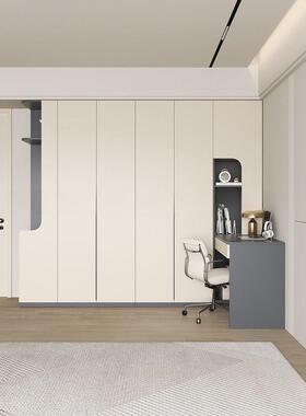 转柜家卧室l床头柜书桌一书柜体现代63483简用角约侧边型儿童衣柜