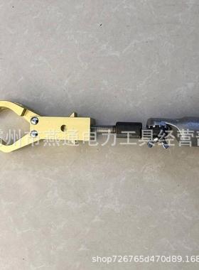 ZF夹11710老鹰头锁杆ZF011710长柄高压引固定杆插接式鹰0嘴钳线操