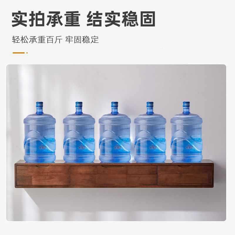 实木电视柜几组合壁挂式厅墙上小户型简卧KUX室轻奢现茶代约客悬