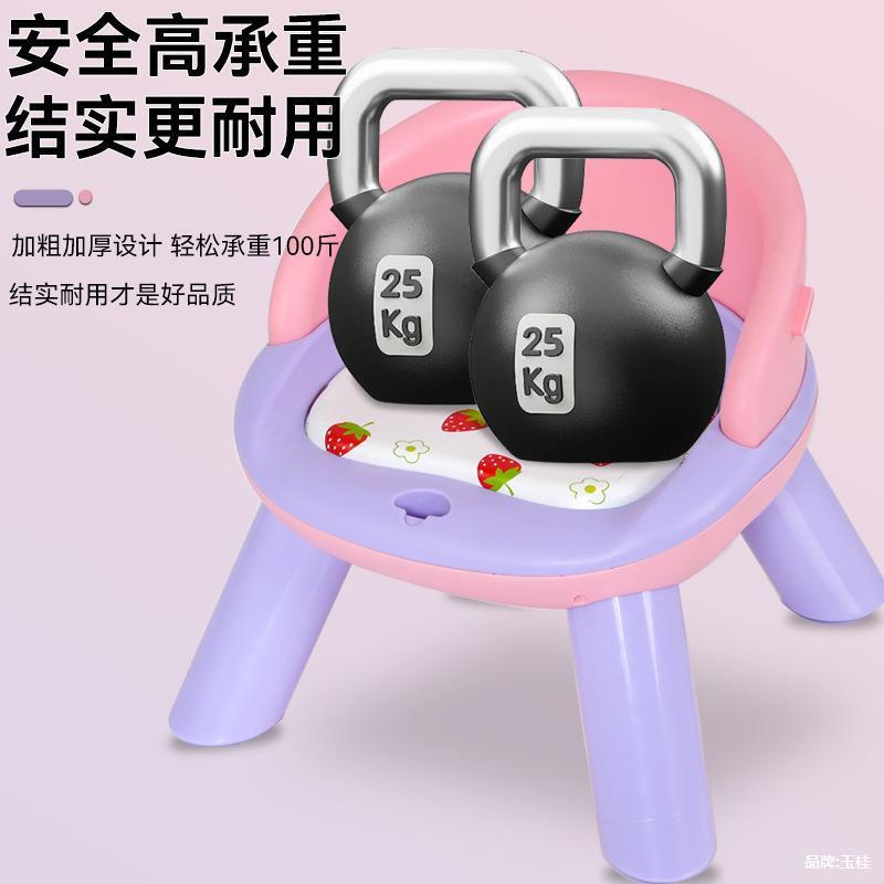 宝宝吃饭桌椅多功能凳小子婴童椅子家用塑料靠CUF背座椅儿叫叫板