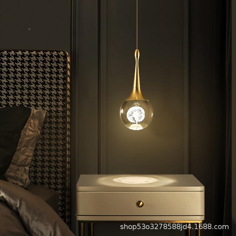 后现代沙盘楼梯灯吊现意代简约别墅高客挑厅灯具AMJ-005创餐厅床