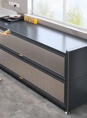 一米二厨房柜多层收纳柜餐边碗橱柜多功落能VRG微置波炉储物子地