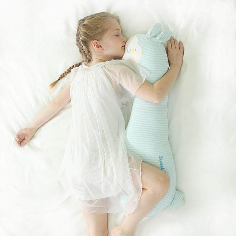 纯棉小羊儿童抱枕睡觉安抚床上长条KOE睡枕抱抱枕侧夹腿睡觉抱大