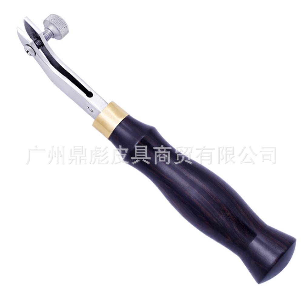 可调节檀木边线器 间距压边 皮革边线器压边器划线器 檀木边线器