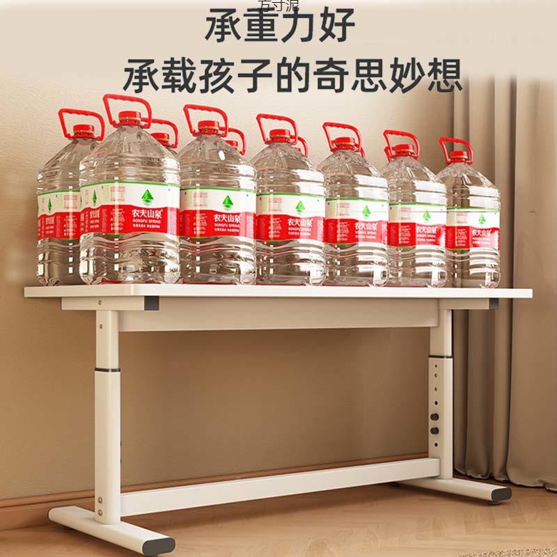 实升木升降子电脑桌书见详情学生写字桌简约儿桌童学习桌出租屋桌