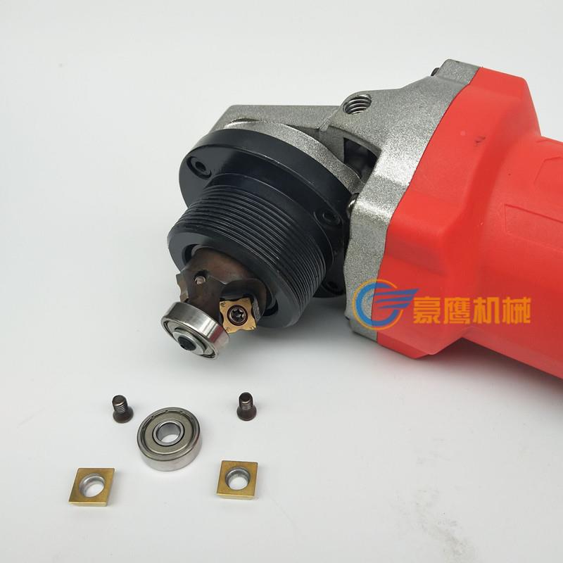 大率倒角机机圆弧C角/功R角圆孔小孔倒角手提式模具电296动角倒机