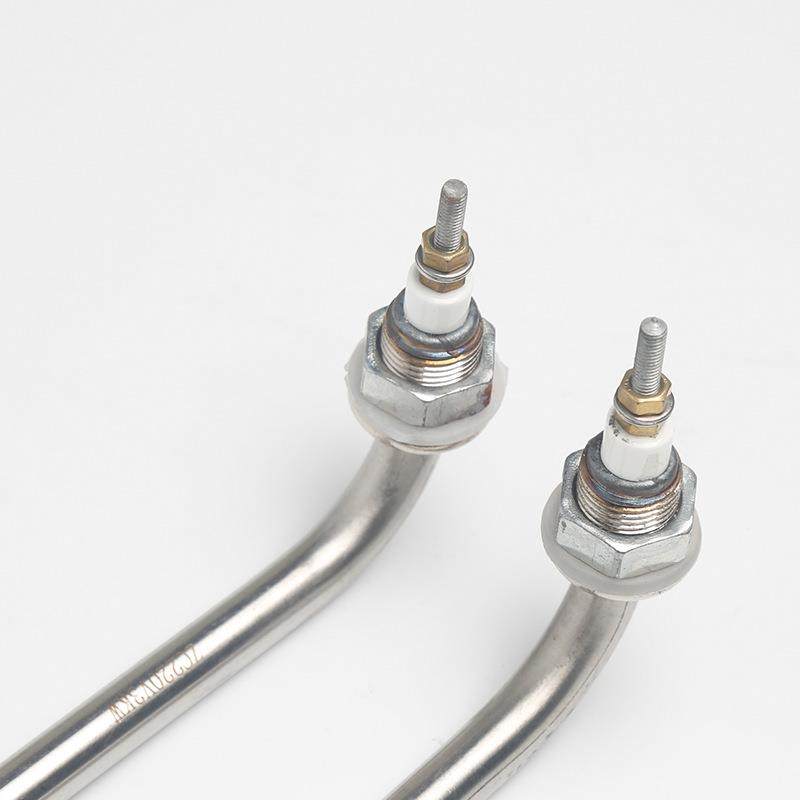 U型加热LEV厂蒸家饭机丝扣法兰加热管标水箱烘非干管机不锈钢电热