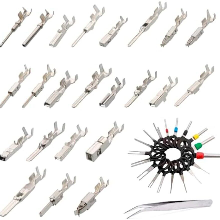 460件1/1.5/1.8/2.2/2.8/3.5mm汽车连接器汽车电线端子引脚拆卸器