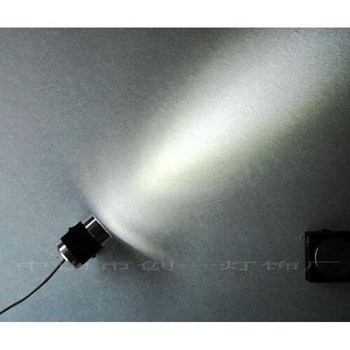 灯可调3瓦射灯壁灯角度明装铝材照背景led彩色酒柜画展柜灯投射