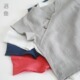 T恤衫 男女孩童婴儿改良中式 亚麻复古半袖 儿童棉麻短袖 汉服夏装