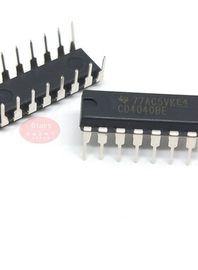 全新原装 CD4040BE DIP-16 CMOS纹波进位二进制计数器分配器
