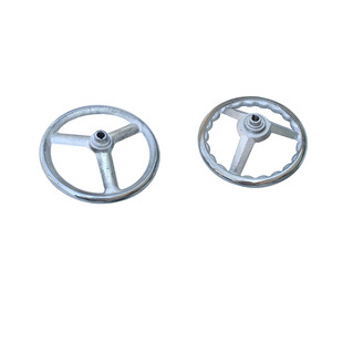 滕州Z3035Z3040摇臂钻床主轴箱手电镀手轮铁刻度盘操作体手柄杆