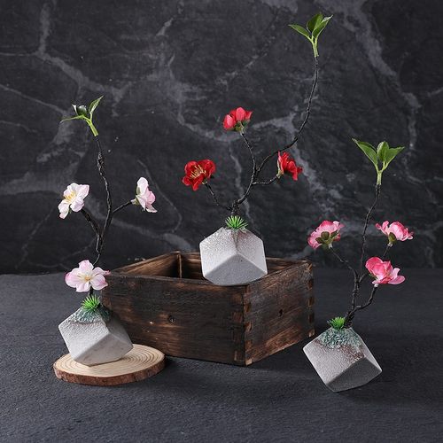 日料刺身摆盘装饰盘饰花草酒店明档菜品冷菜冷盘围边点缀创意摆件