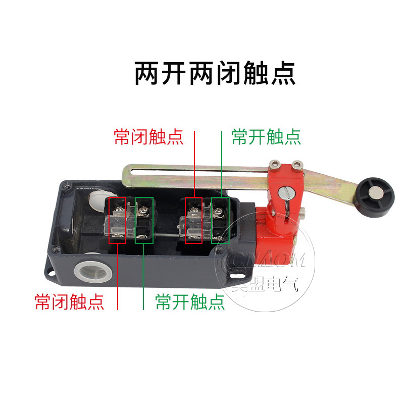 行程开关3SE3 LXP1-404/1UA限位开关自复位双芯子4组银触点2开2闭图片