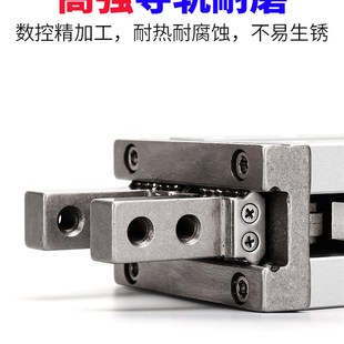气动手指气缸MHZL2机械手小型平行夹爪MHZ2 10D20D25D32D40DS 16D