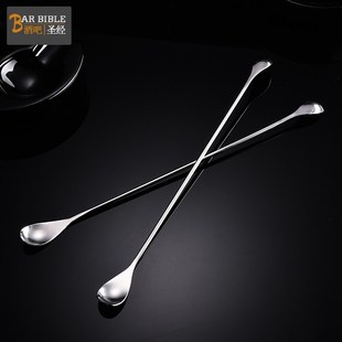 日本进口2用吧勺吧更光杆平滑吧勺多功能双勺调酒搅拌勺BarSpoon
