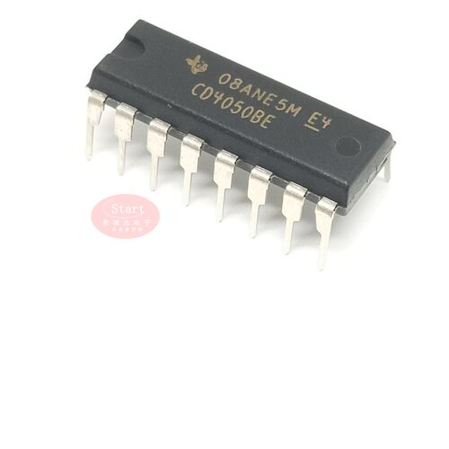 全新原装 CD4050 DIP-16 缓冲器/转换器 直插 CD4050BE