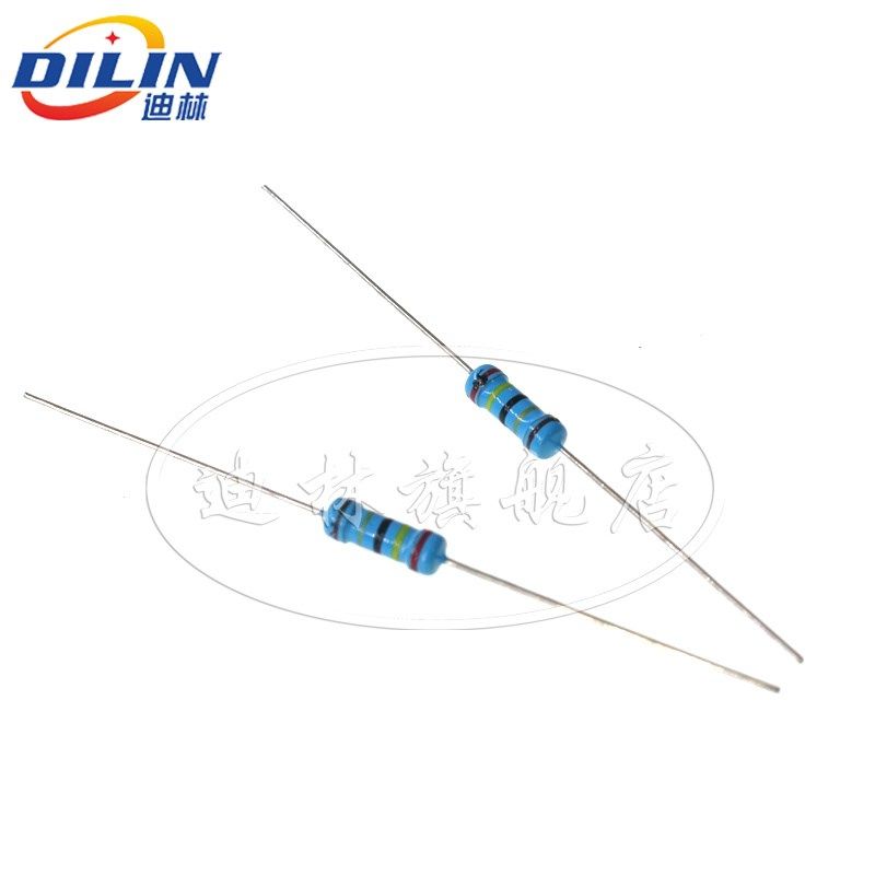 金属膜电阻1/6W 1/8W 39K 43K 47K 51K 56K 62K 68K 75K 82K 欧1%