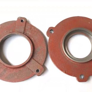 YE2挡盖37KW 轴承盖油盖 45KW电机油封盖昌达机电 225轴承压盖