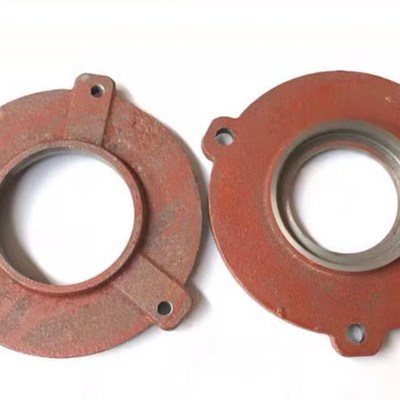 Y2-225轴承压盖 轴承盖油盖 YE2挡盖37KW-45KW电机油封盖昌达机电