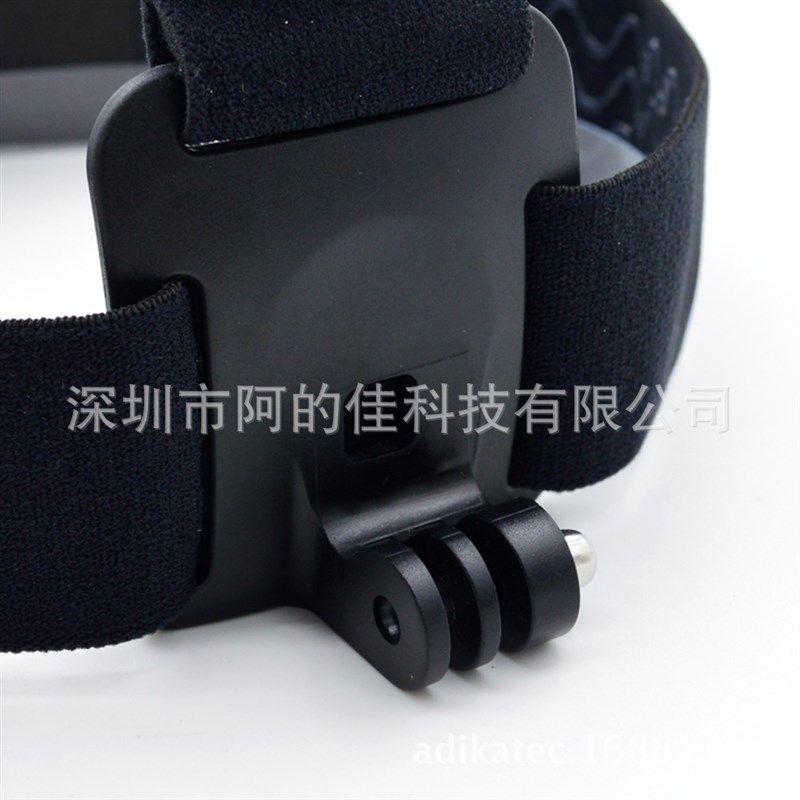 适用于GoPro头带 哑面3条胶防滑头带 小蚁磨砂面头带 现货 GP23A