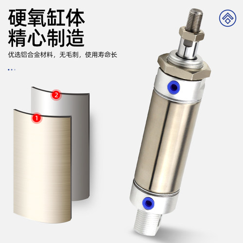 MF20/25/32/40X25SCM/50CA/60/75SU/100/150/200S不锈钢迷你气缸