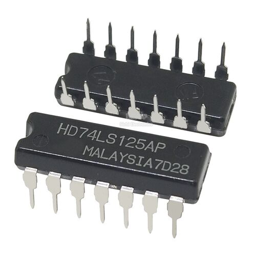 HD74LS125AP SN74LS125N 全新进口DIP-14 原装正品 74LS125