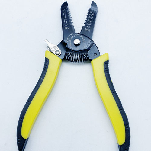 电线工具电缆导线剥皮钳剥线钳子 剥胶剪 AWG22-10 0.6-2.6MM