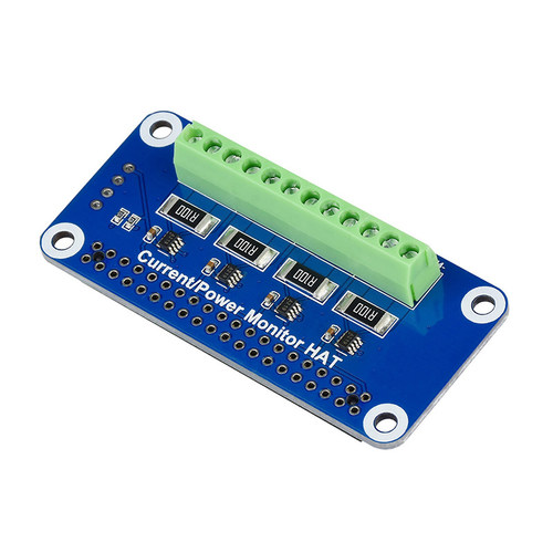 树莓派Raspberry Pi 4B/3B/Zero 电流功率检测计 测量电压扩展板