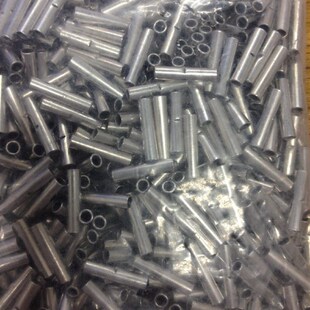 BN3.5对接裸接头2.5 4平方中间电线续接铜管紫铜中间连接端子