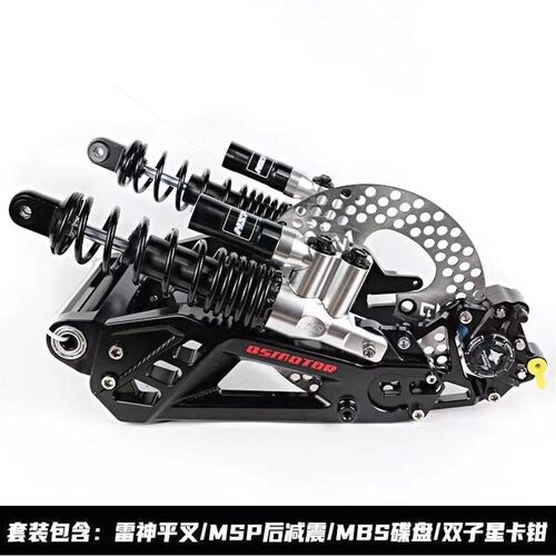 德国进口雷神平叉鼓刹改碟刹九号电动车E80C/E100/E125 /E200P 赛