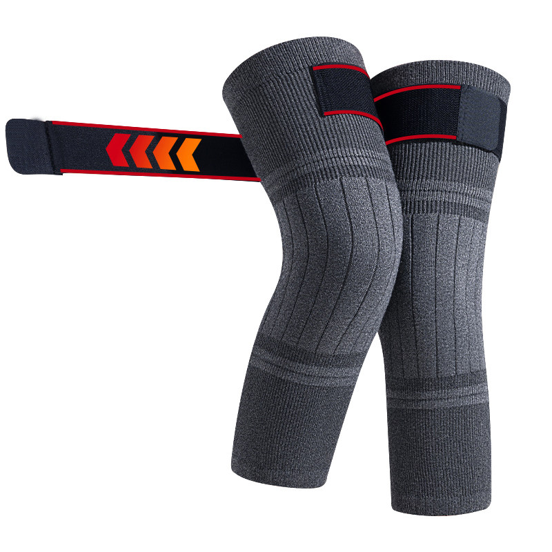 羊绒护膝盖护套保暖老寒腿男女士关节防滑秋冬老人长筒护腿套防寒